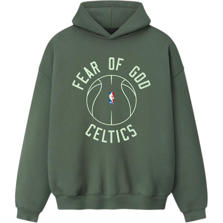 Fear of God Essentials Essentials NBA SS26 Celtics Barkley Hendricks 90s Hoodie