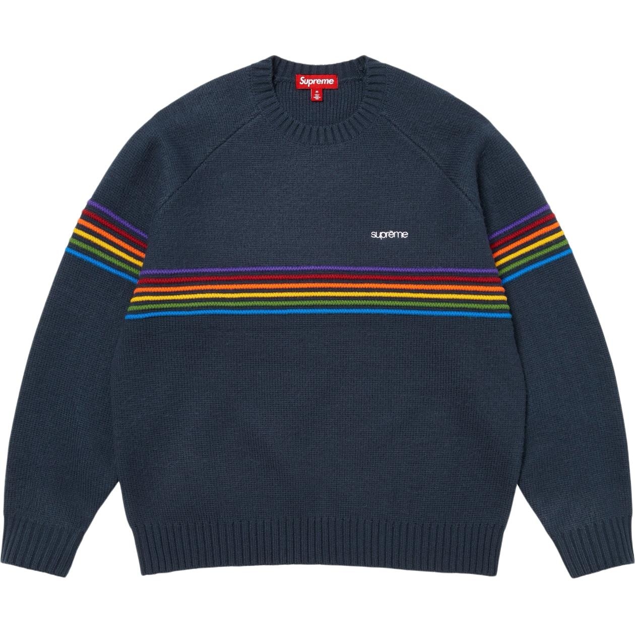 Supreme SS26 WEEK1 Raised Stripe Sweater — фото 2