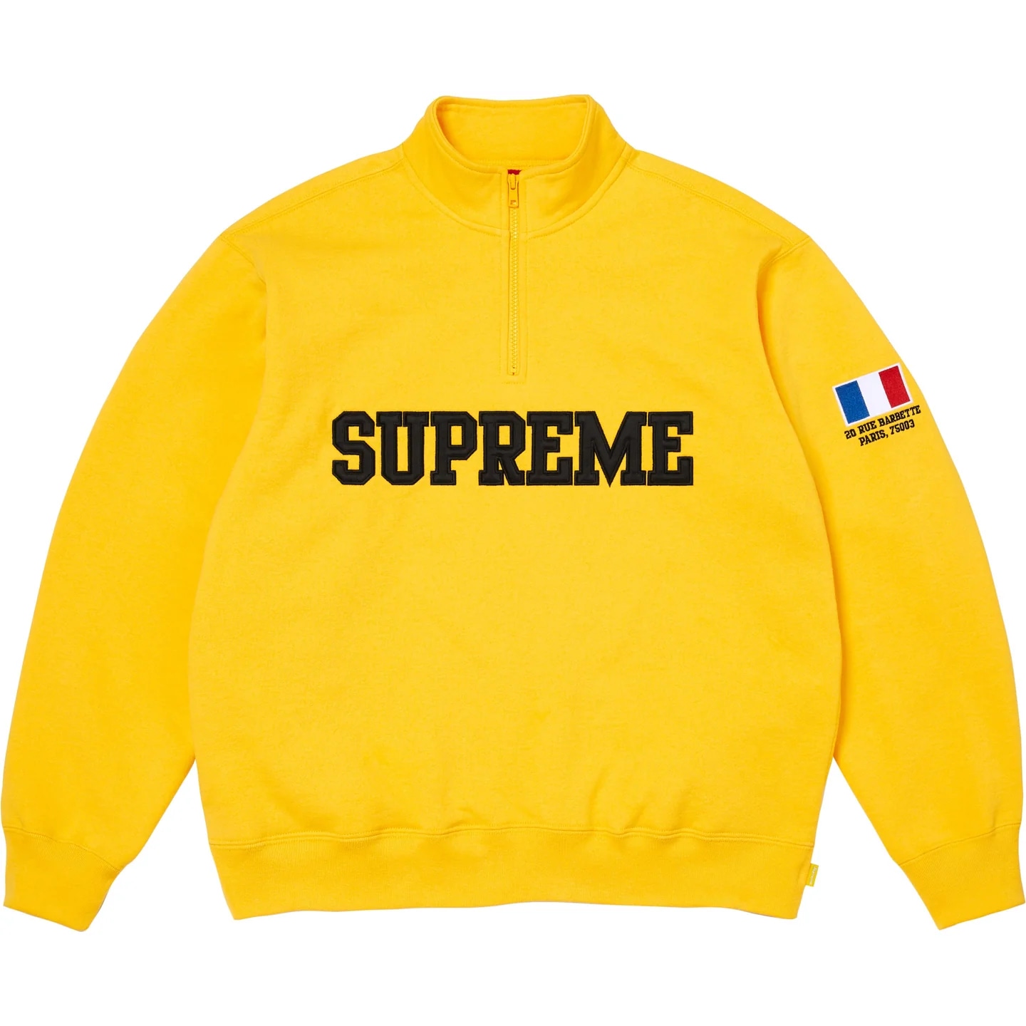 Supreme SS26 WEEK1 Shop Flag Half Zip Pullover — фото 10