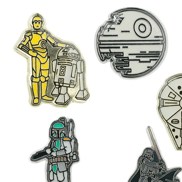 Crocs Star Wars 5-Pack Silver — фото 1