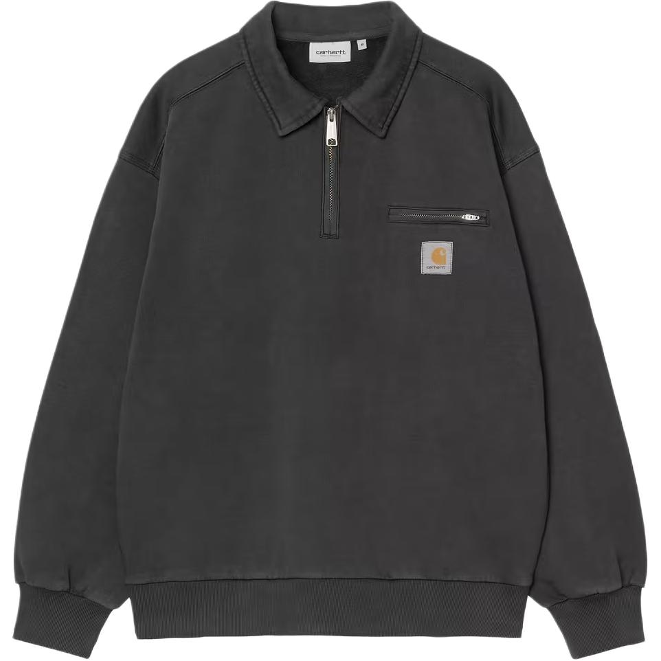 Худи Carhartt WIP SS26 Half Zip Detroit Sweatshirt