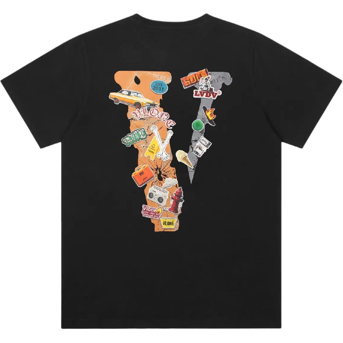 Футболка Vlone STAPLE LOGO T