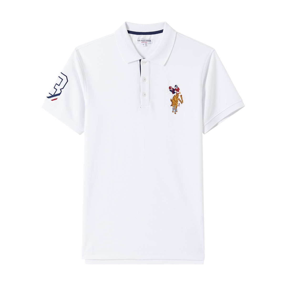 U.S. Polo Assn. Classic Embroidered Polo Shirt — фото 1