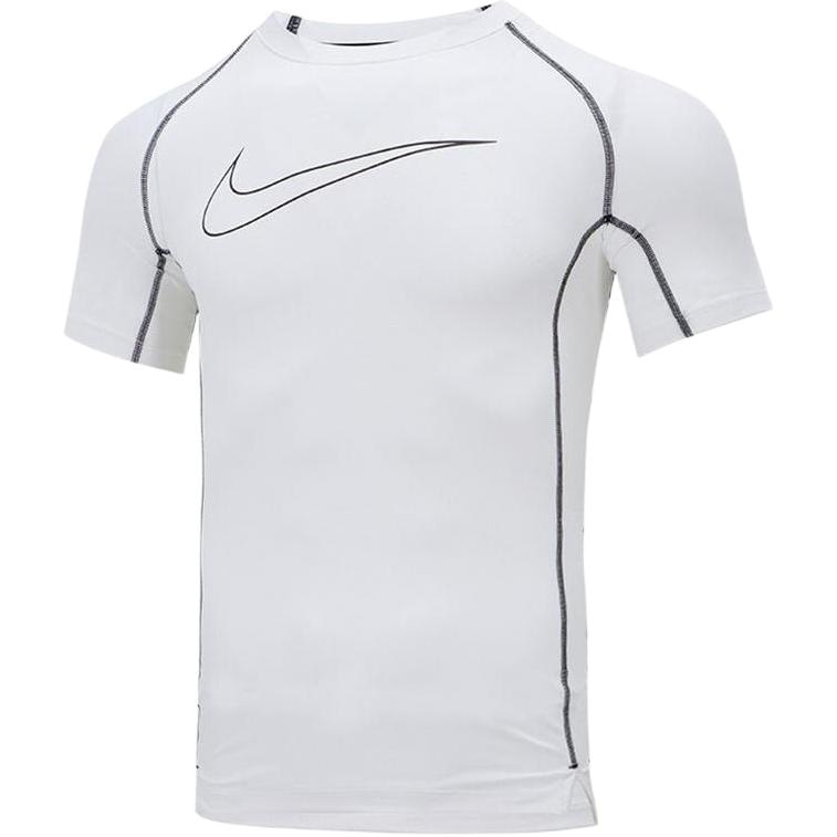 Nike Pro Logo White