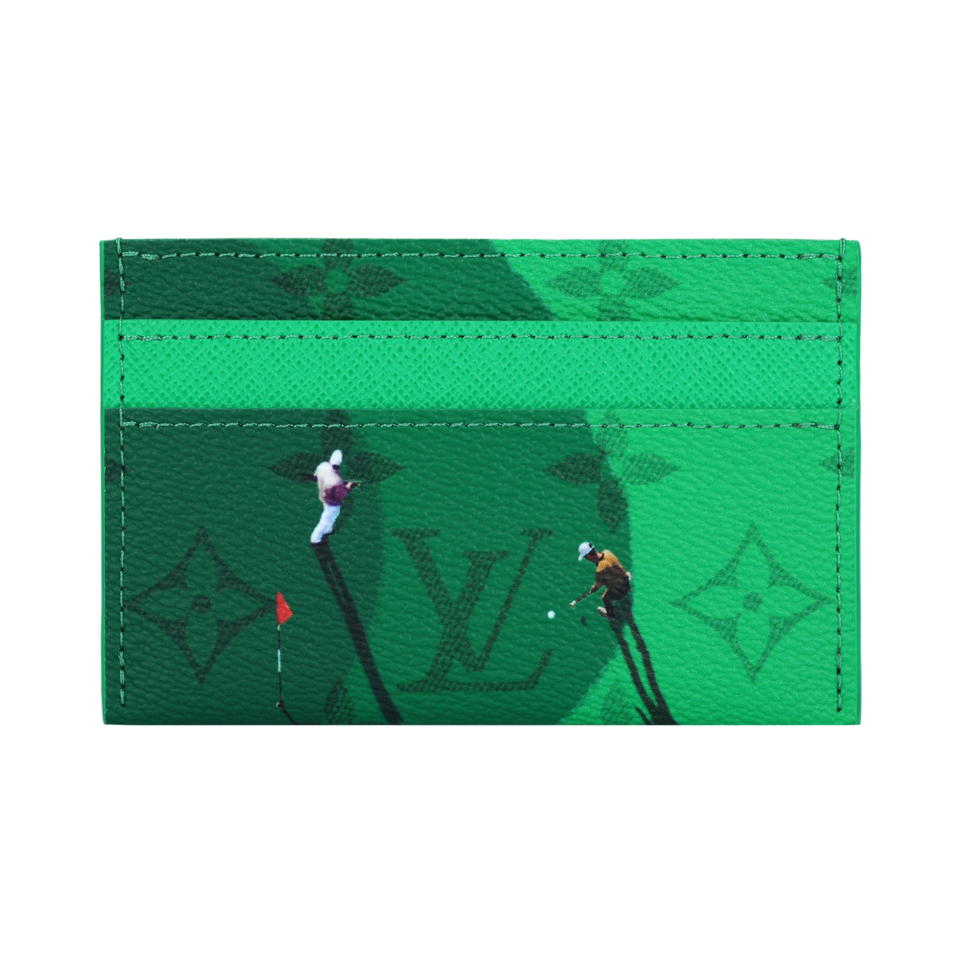 Louis Vuitton Card Holder Green — фото 6