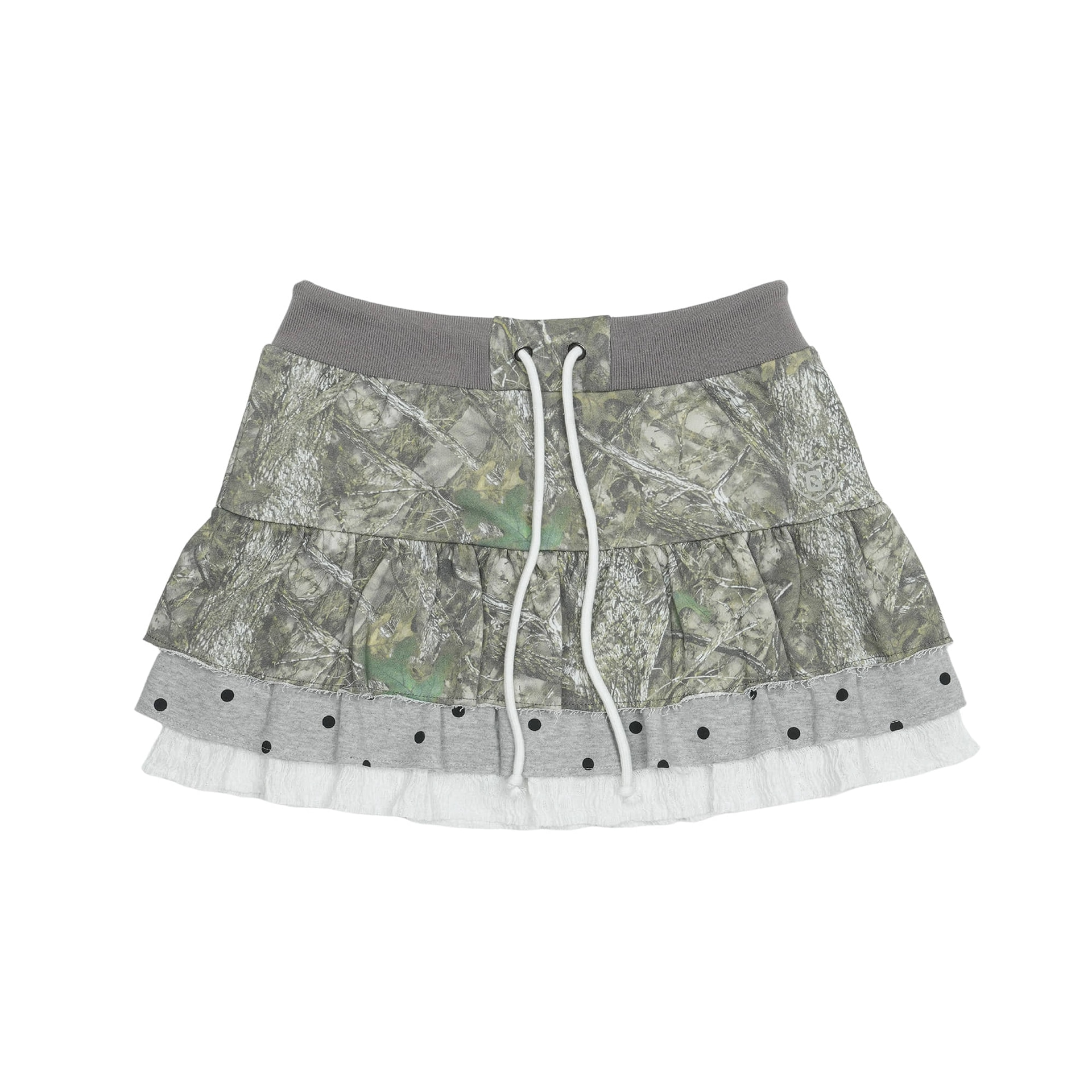 GRAILZ SS26 REAL TREE CAMO LAYERED SKIRT