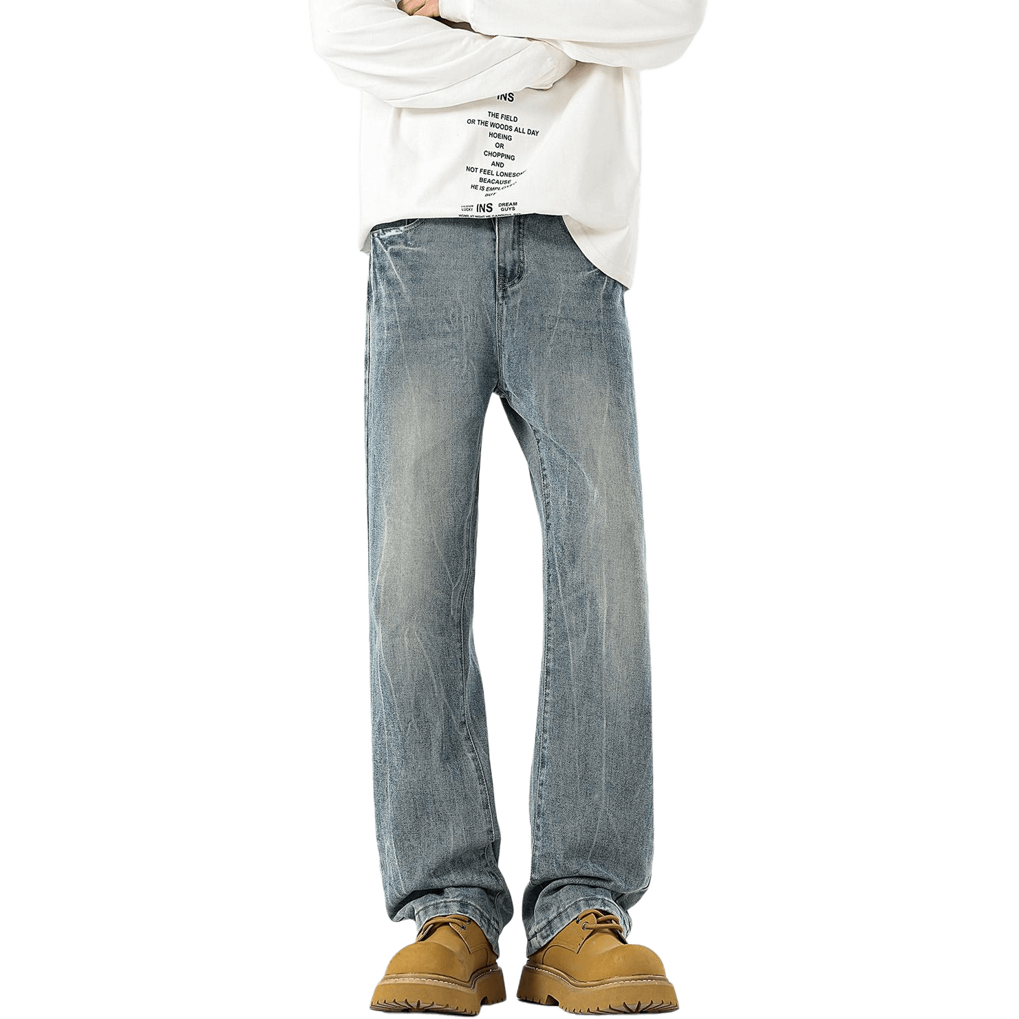 30Braid Vintage Lightning Denim Pants — фото 2