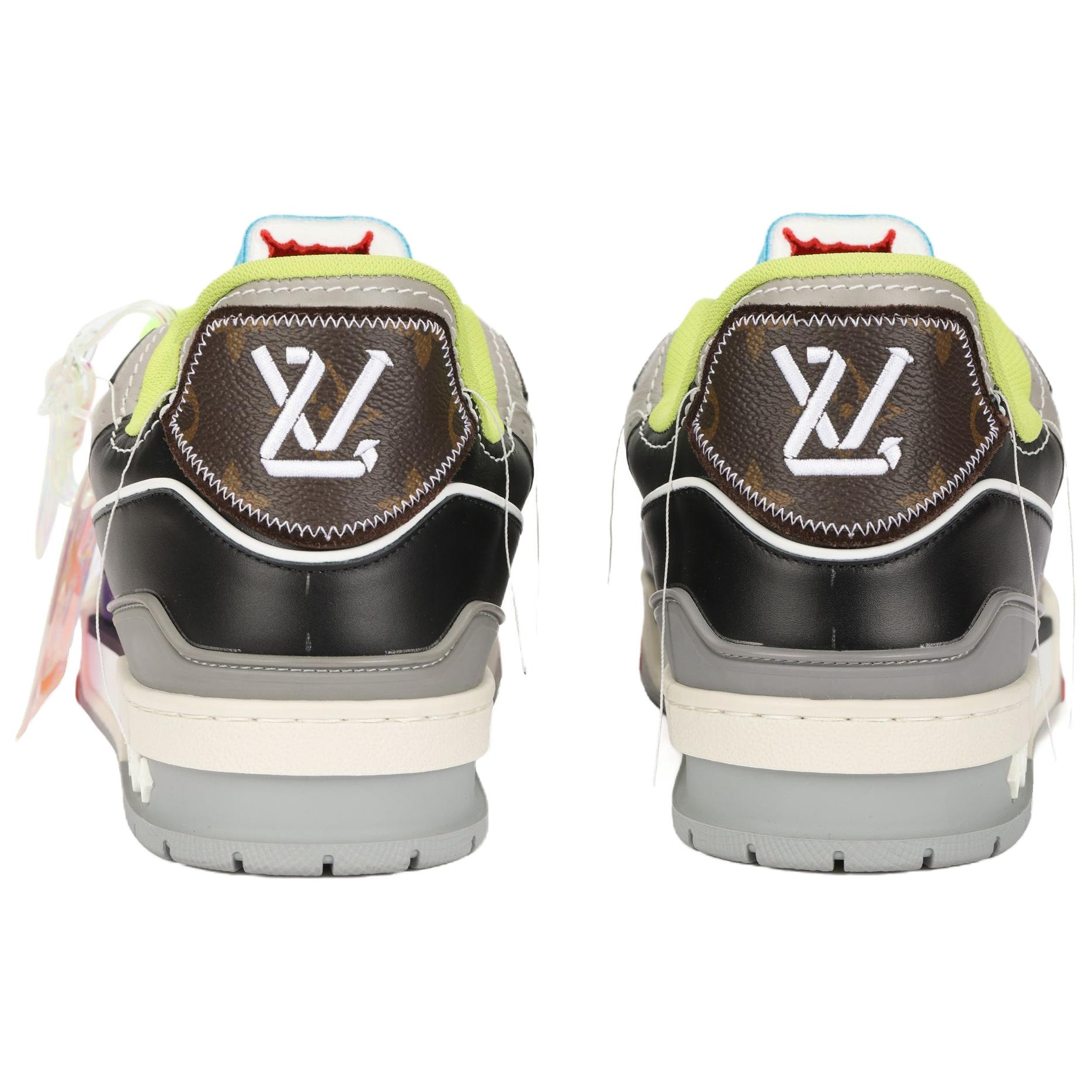 Louis Vuitton Trainer Sea Blue Black — фото 3