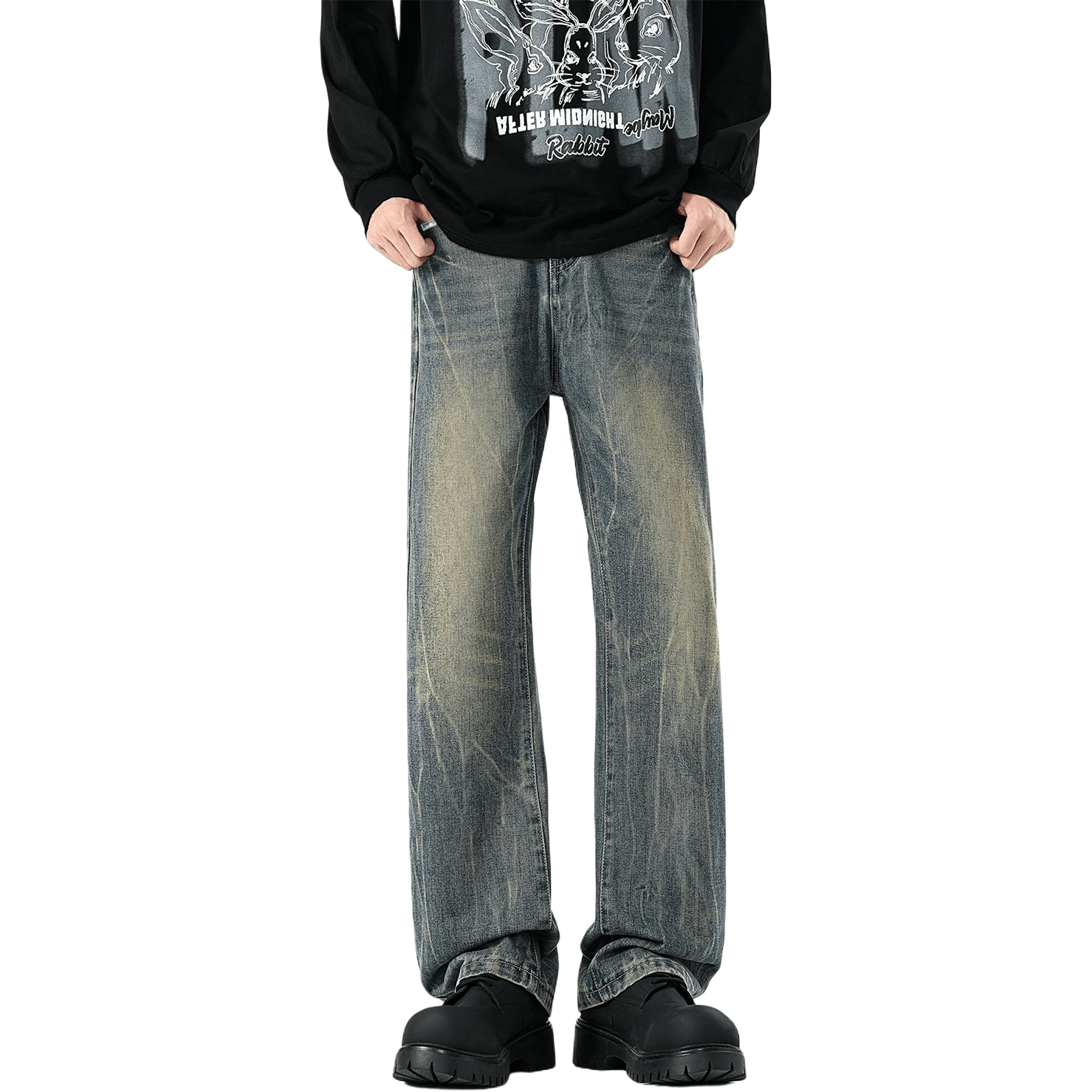 30Braid Vintage Lightning Denim Pants — фото 7