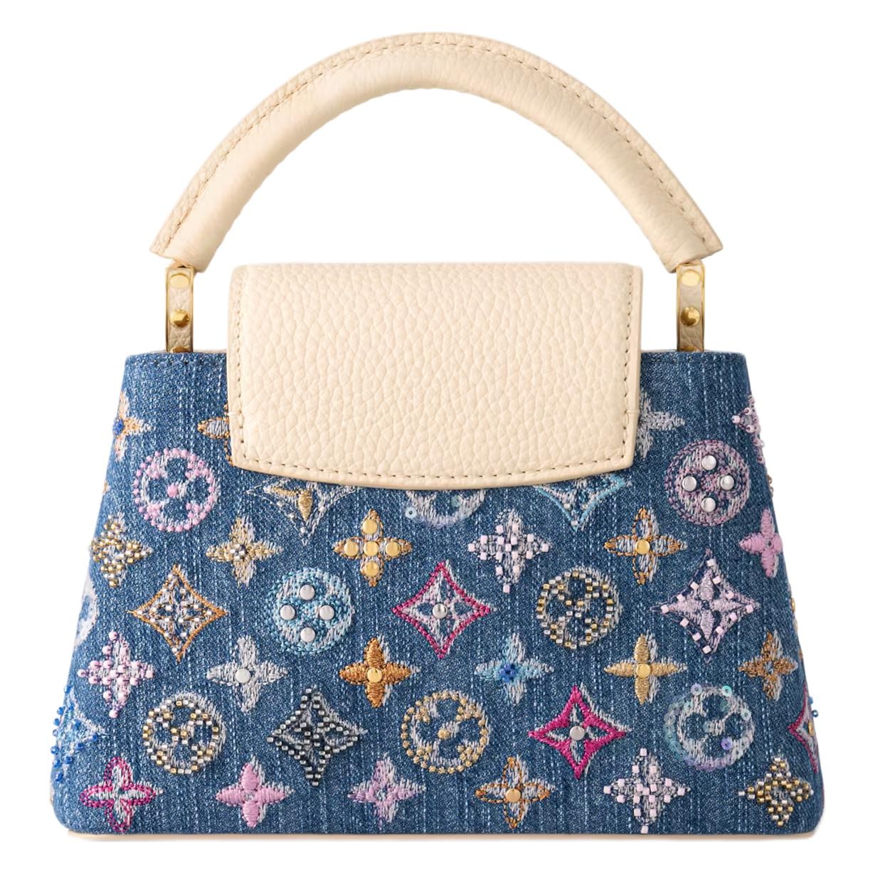 Louis Vuitton Capucines Monogram Denim — фото 1