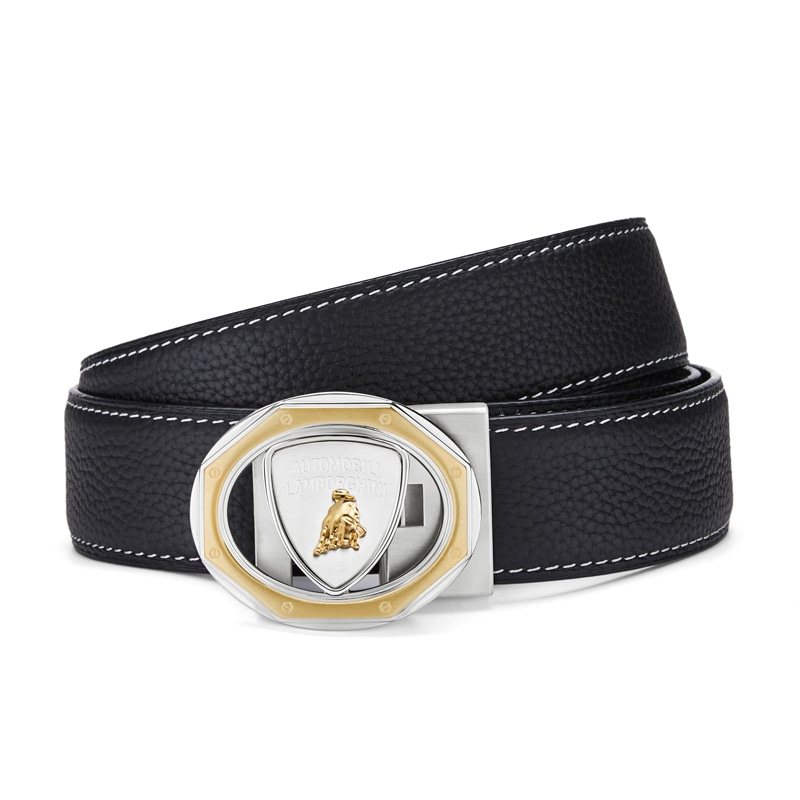 Automobili Lamborghini Leather Belt 3.4cm — фото 3