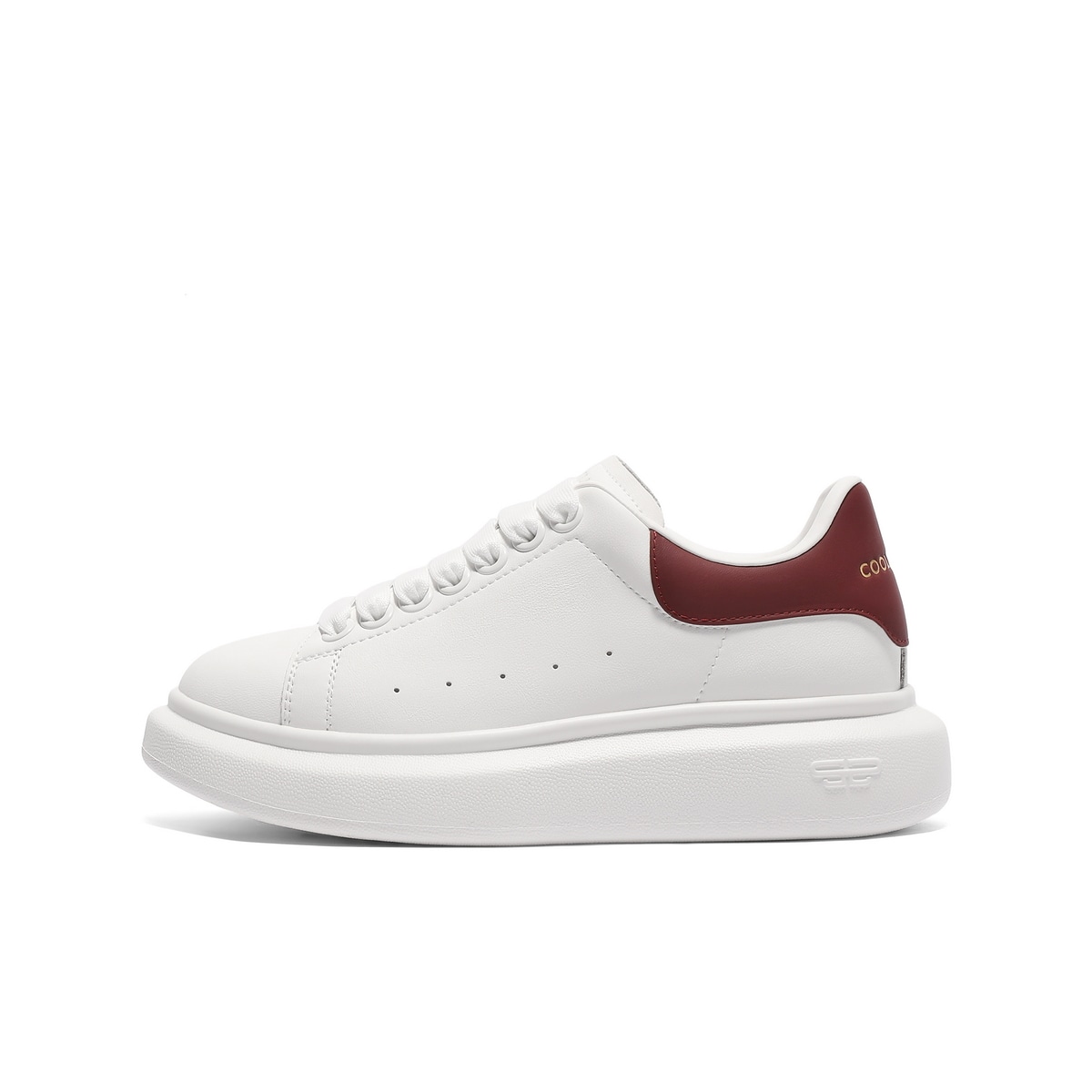 百丽 BELLE BELLE Low Top Sneakers White Red
