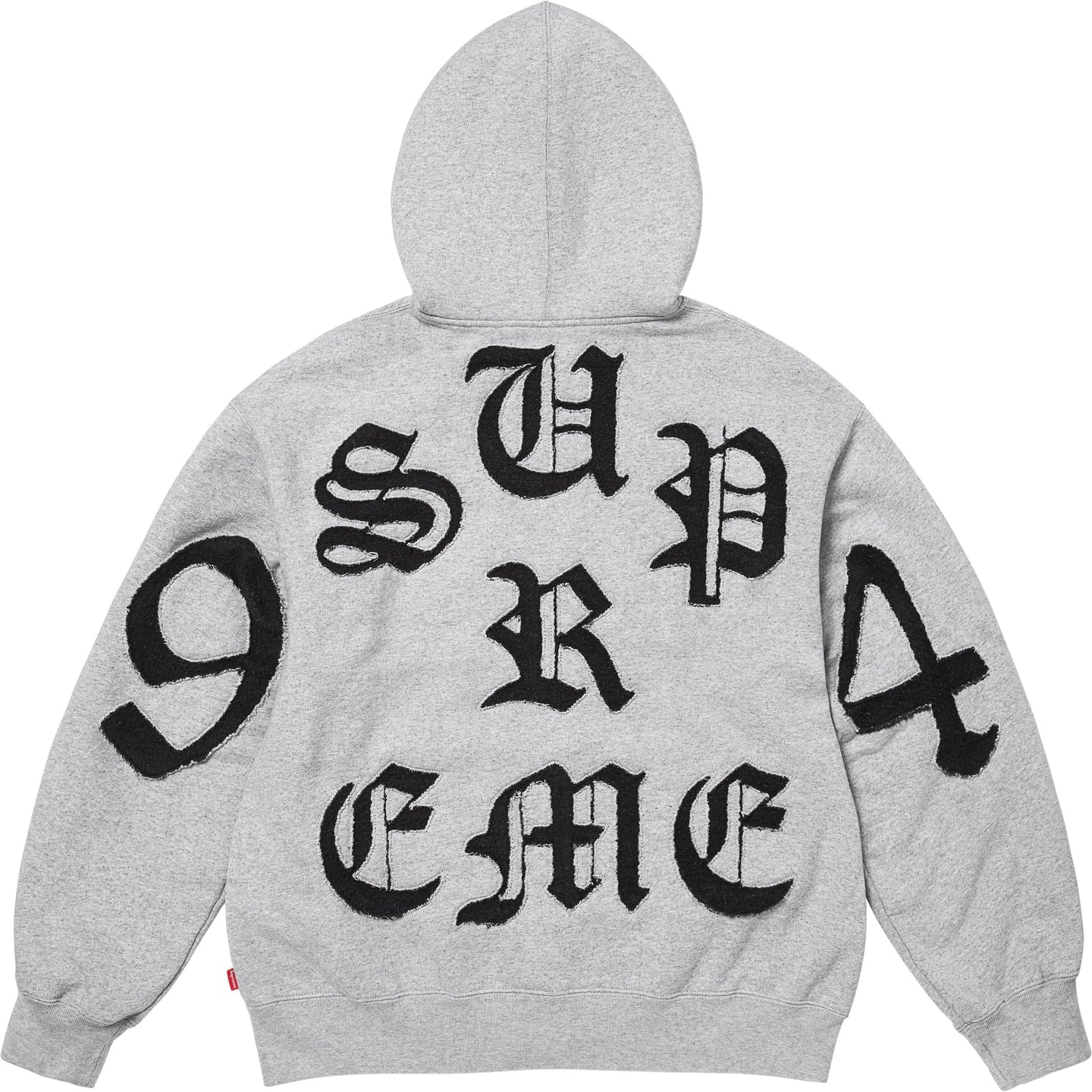 Supreme SS26 WEEK3 Cut Out Zip Up Hooded Sweatshirt — фото 2