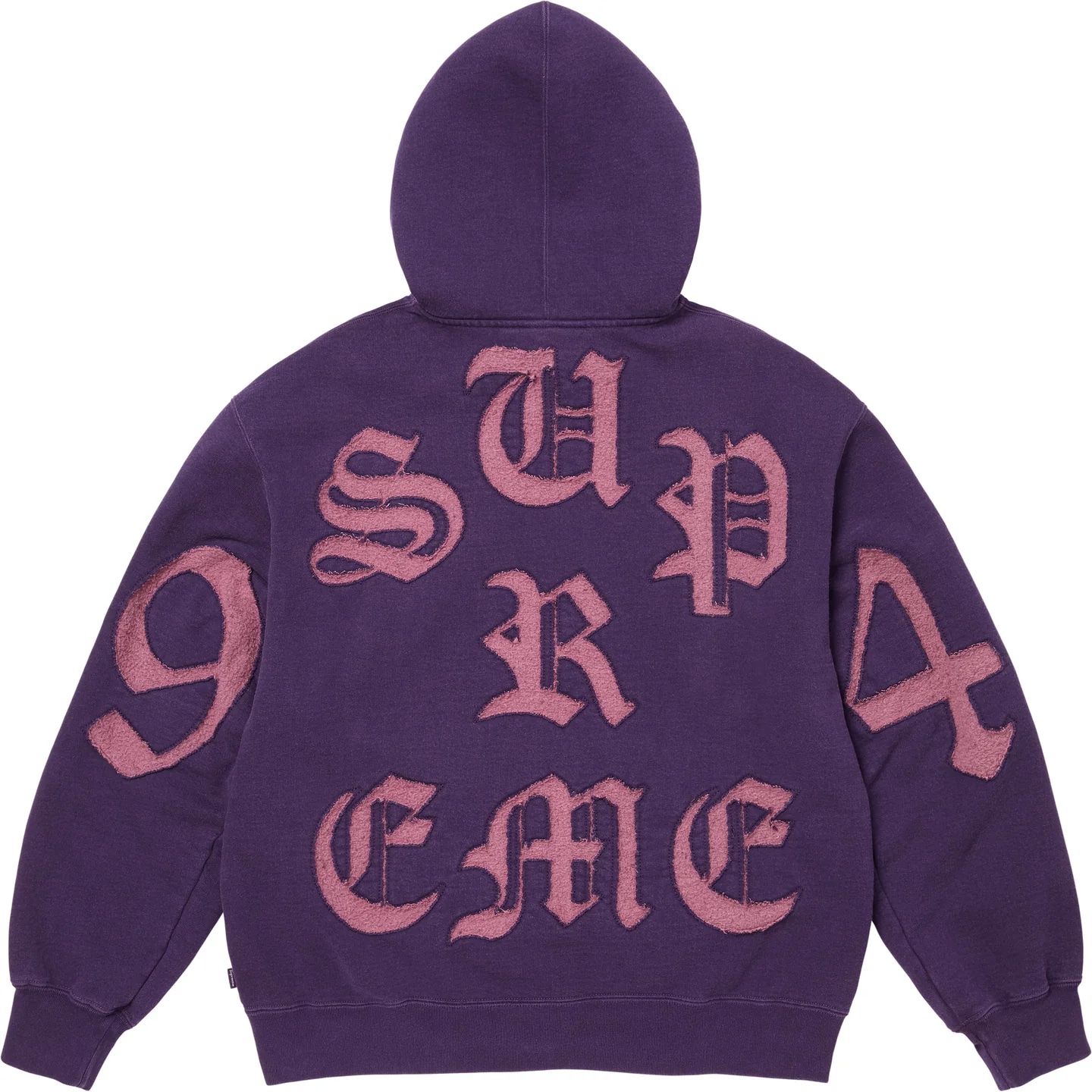 Supreme SS26 WEEK3 Cut Out Zip Up Hooded Sweatshirt — фото 4