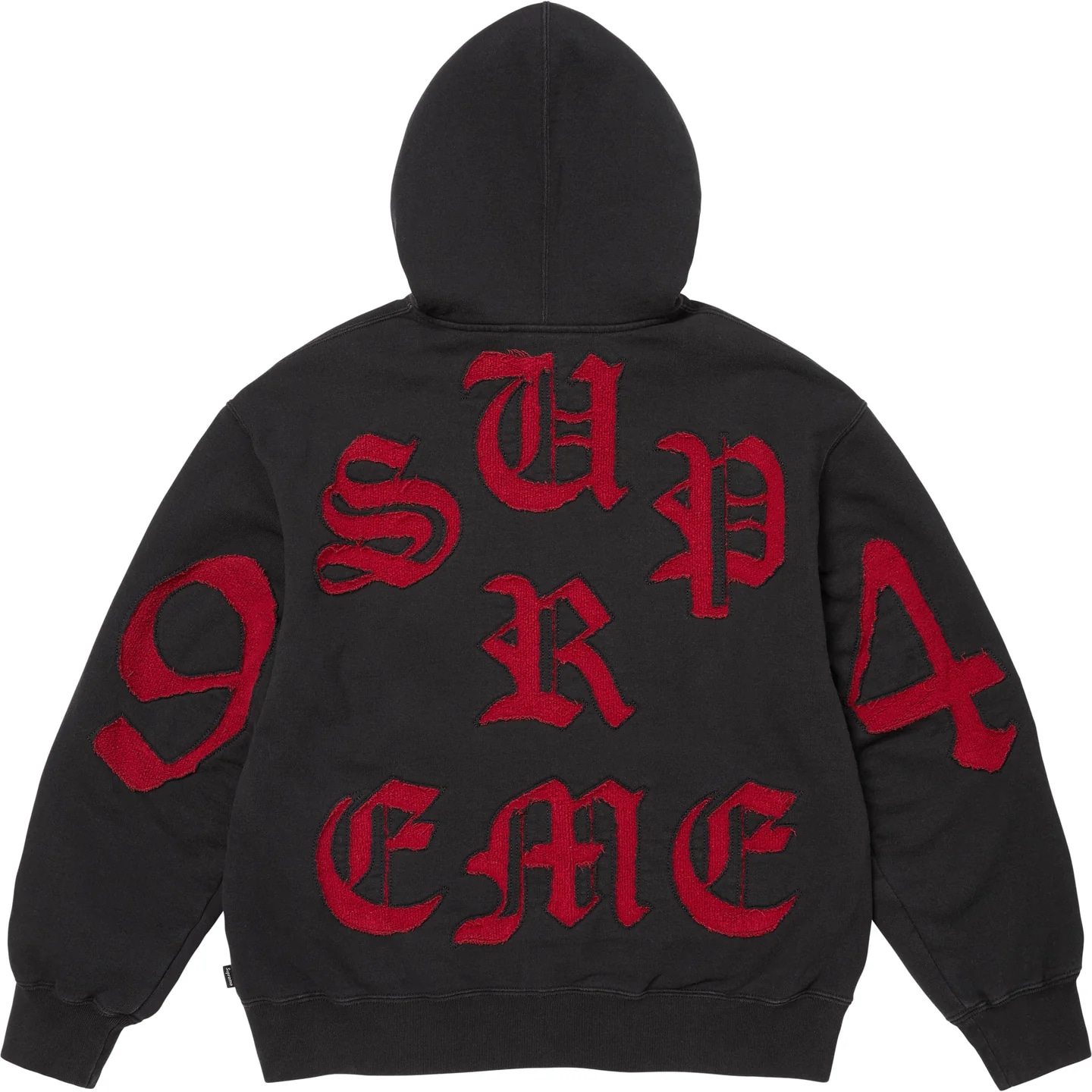 Худи Supreme SS26 WEEK3 Cut Out Zip Up Hooded Sweatshirt