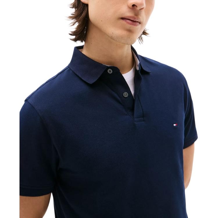 Tommy Hilfiger Polo Navy — фото 4