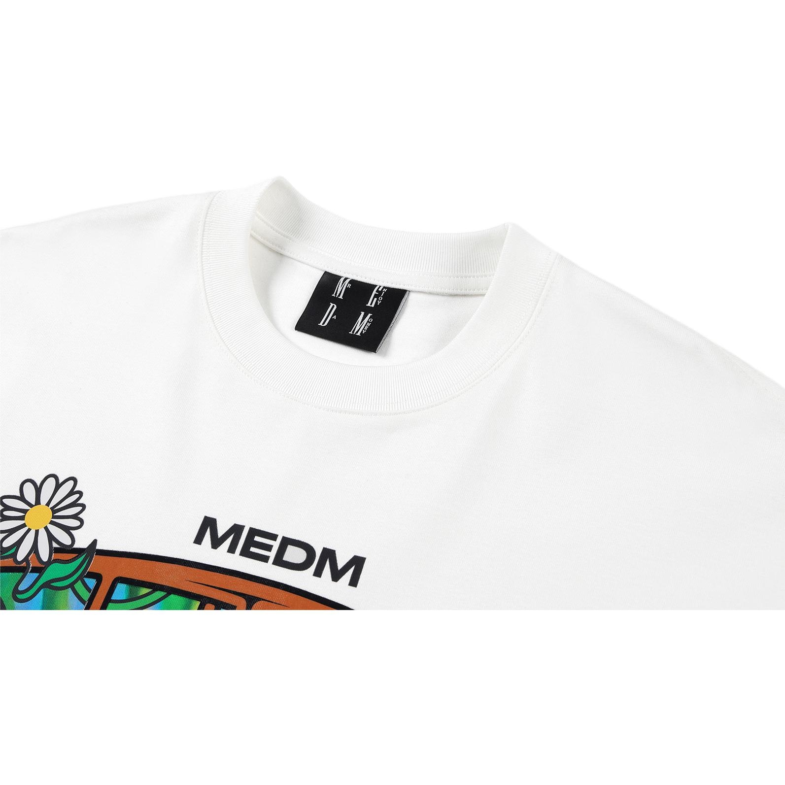 MR.ENJOYDA MONEY MEDM Sunset Cartoon Logo T-Shirt — фото 4