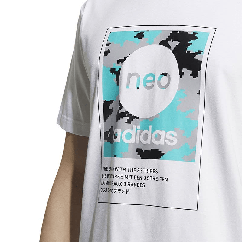 Adidas neo logo T — фото 3