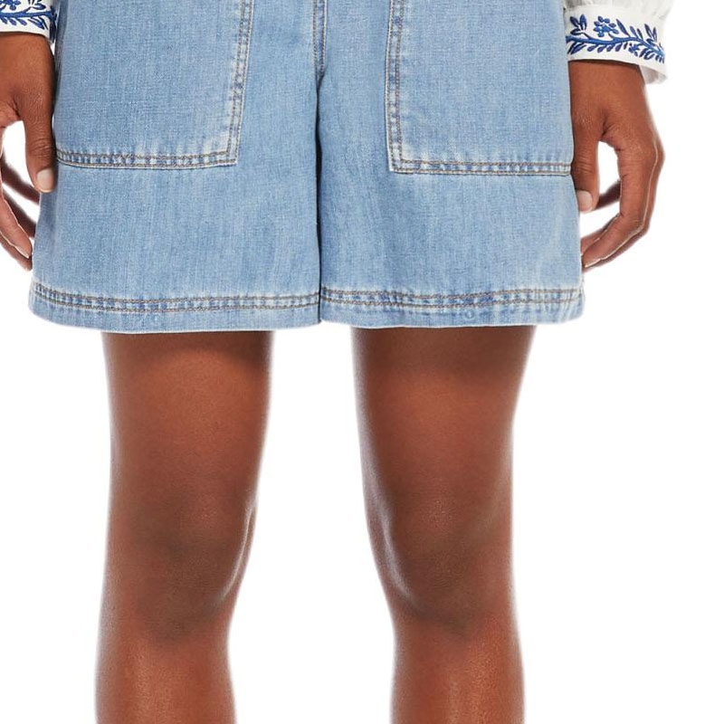 MaxMara WEEKEND MaxMara Elica Cotton And Linen Denim Jeans — фото 4