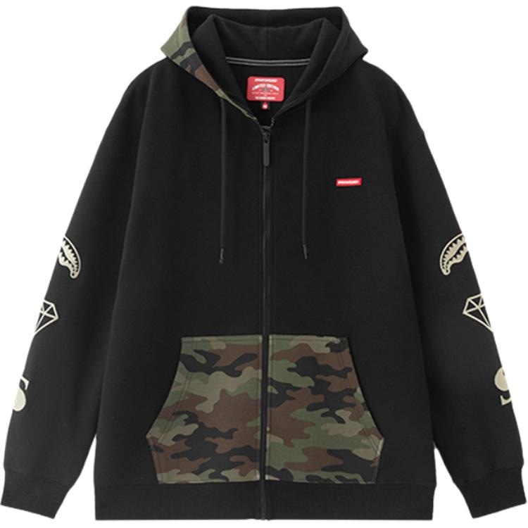 Sprayground Shark Camo Hoodie — фото 3