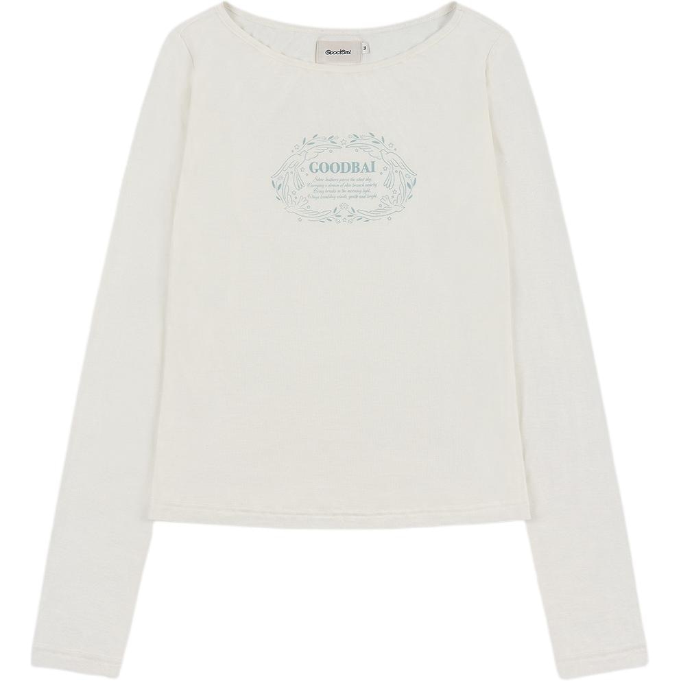 GOOD BAI logo T