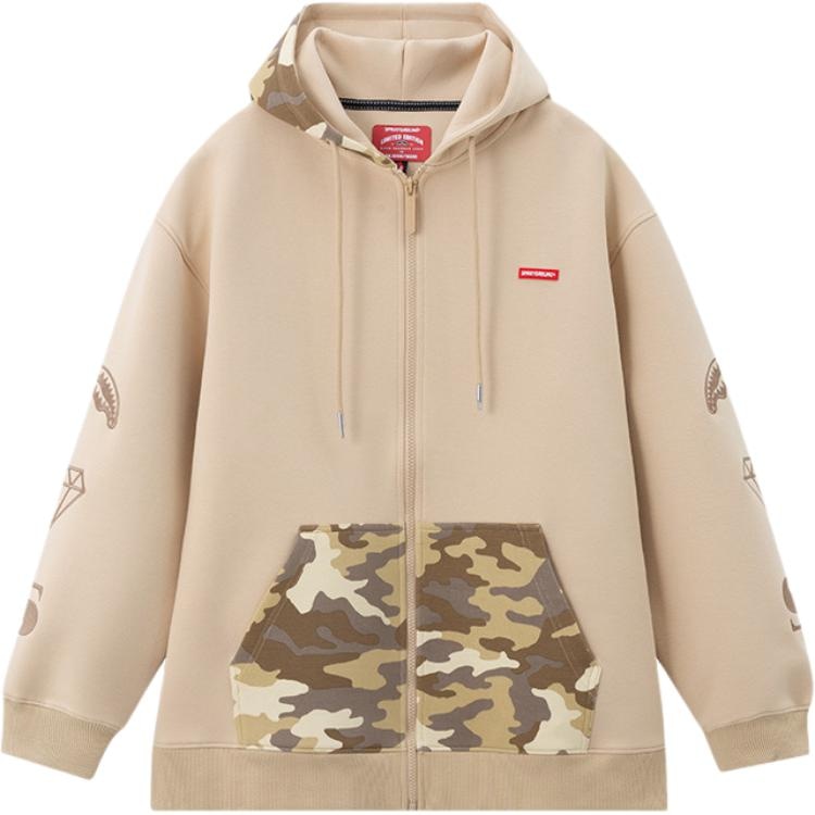 Sprayground Shark Camo Hoodie — фото 5
