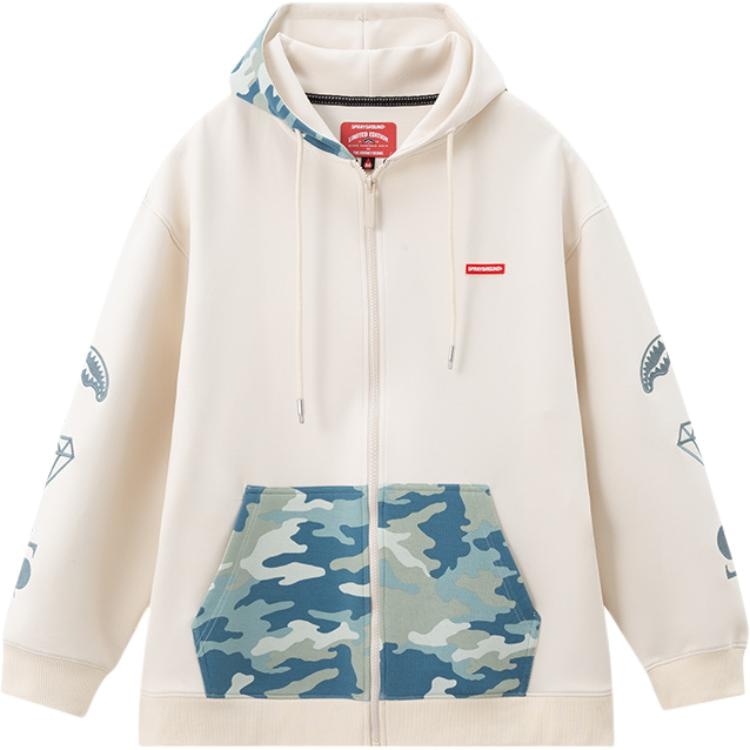 Sprayground Shark Camo Hoodie — фото 1
