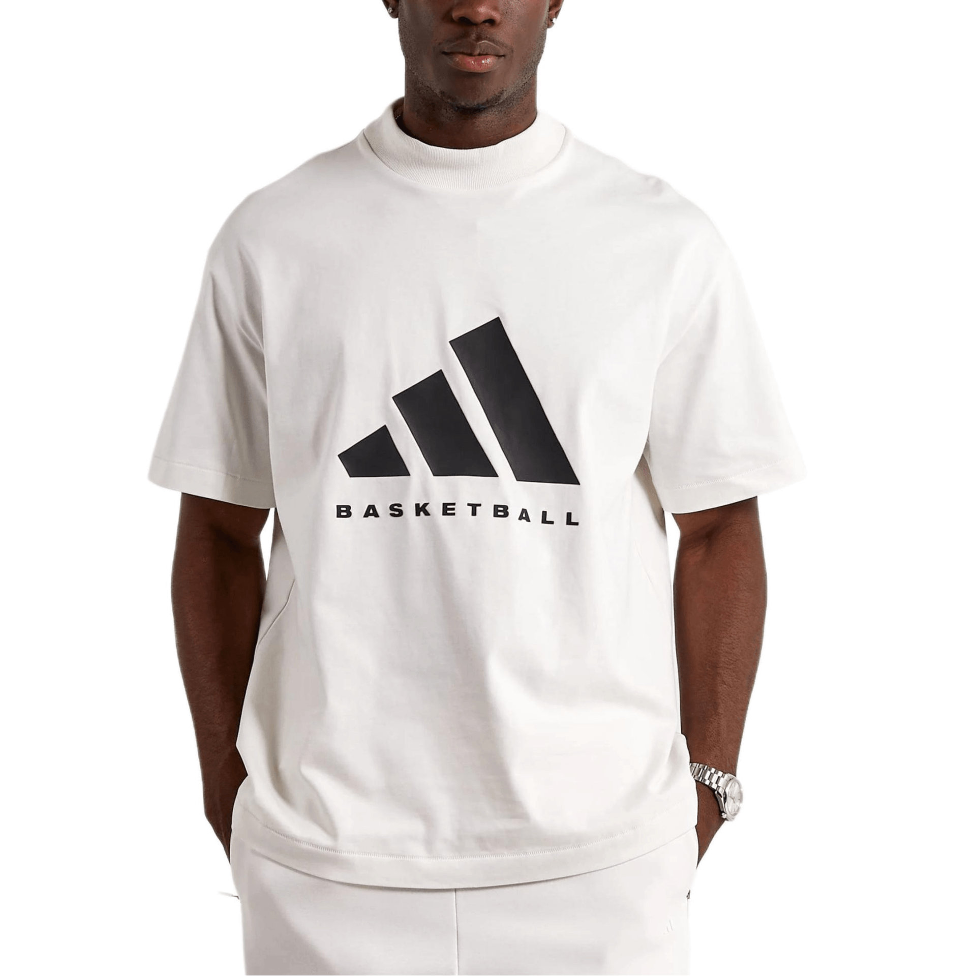 Adidas Originals Basketball Chapter 1 Tee White — фото 2