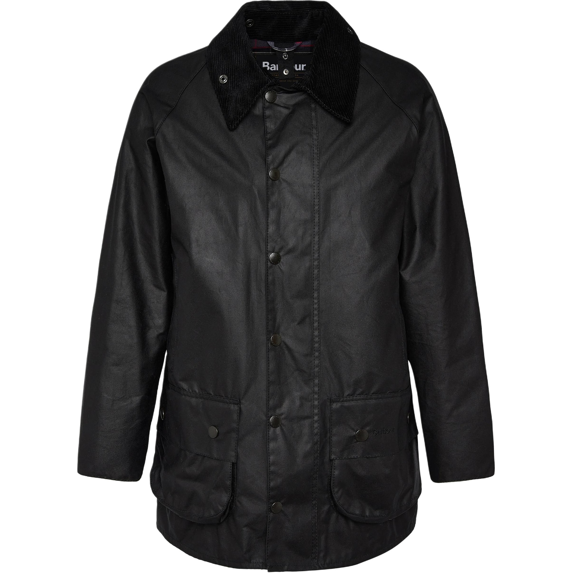 Barbour Waxed Jacket Black