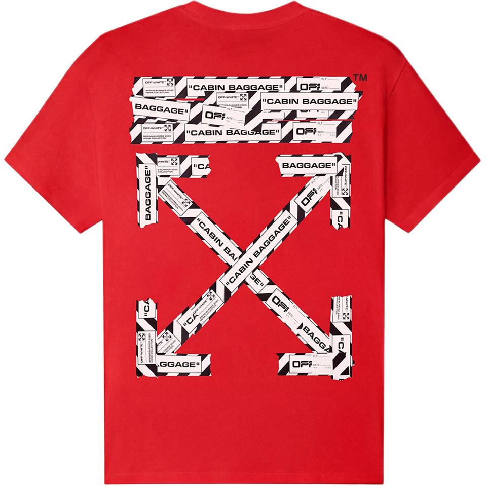 OFF-WHITE SS20 Arrows T-Shirt Red