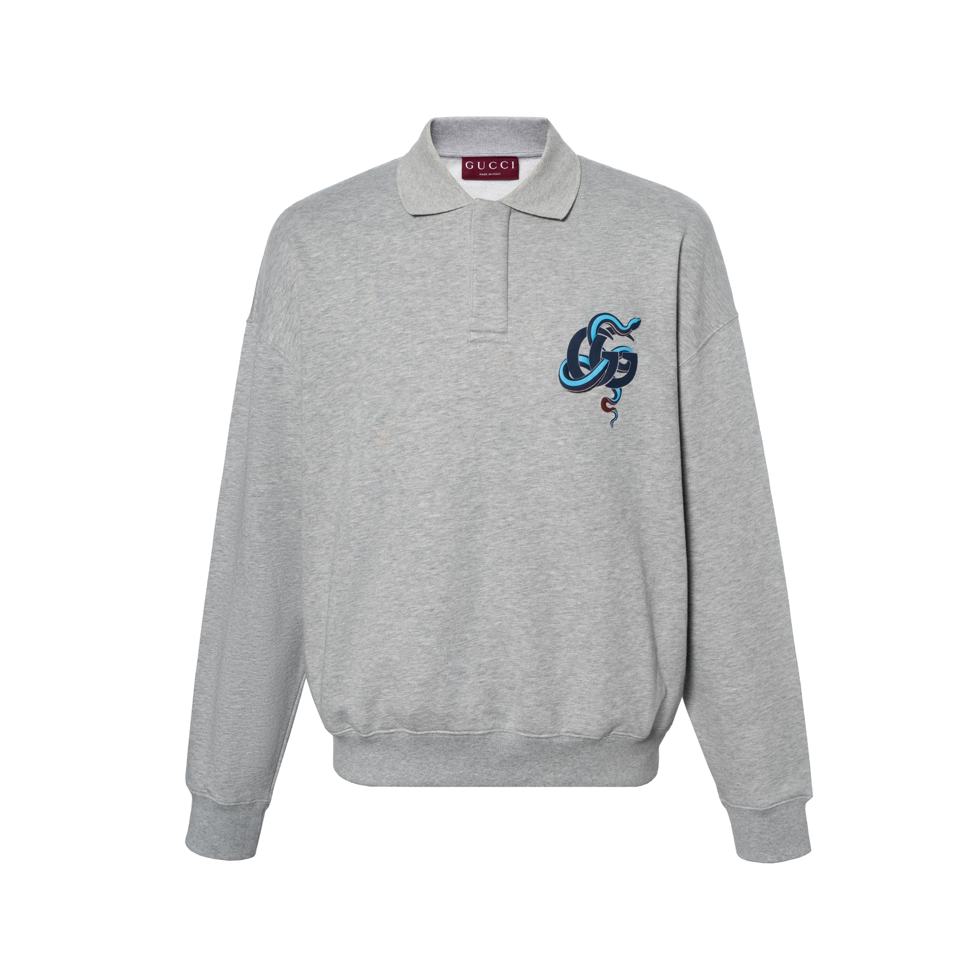 Худи Gucci SS25 Heather Grey