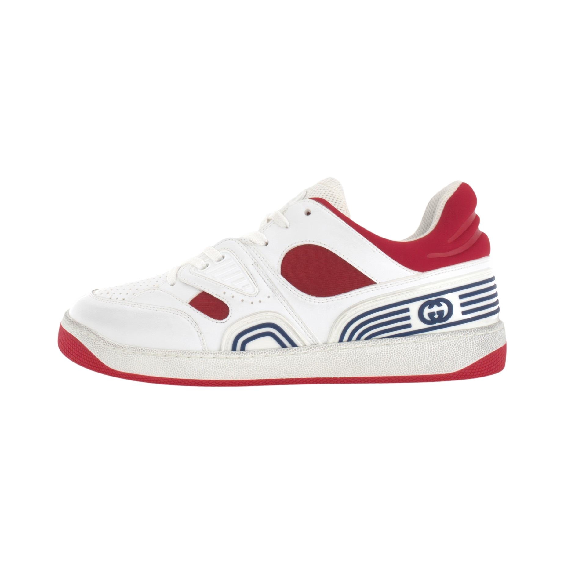 GUCCI/古驰 Gucci Basket White Red
