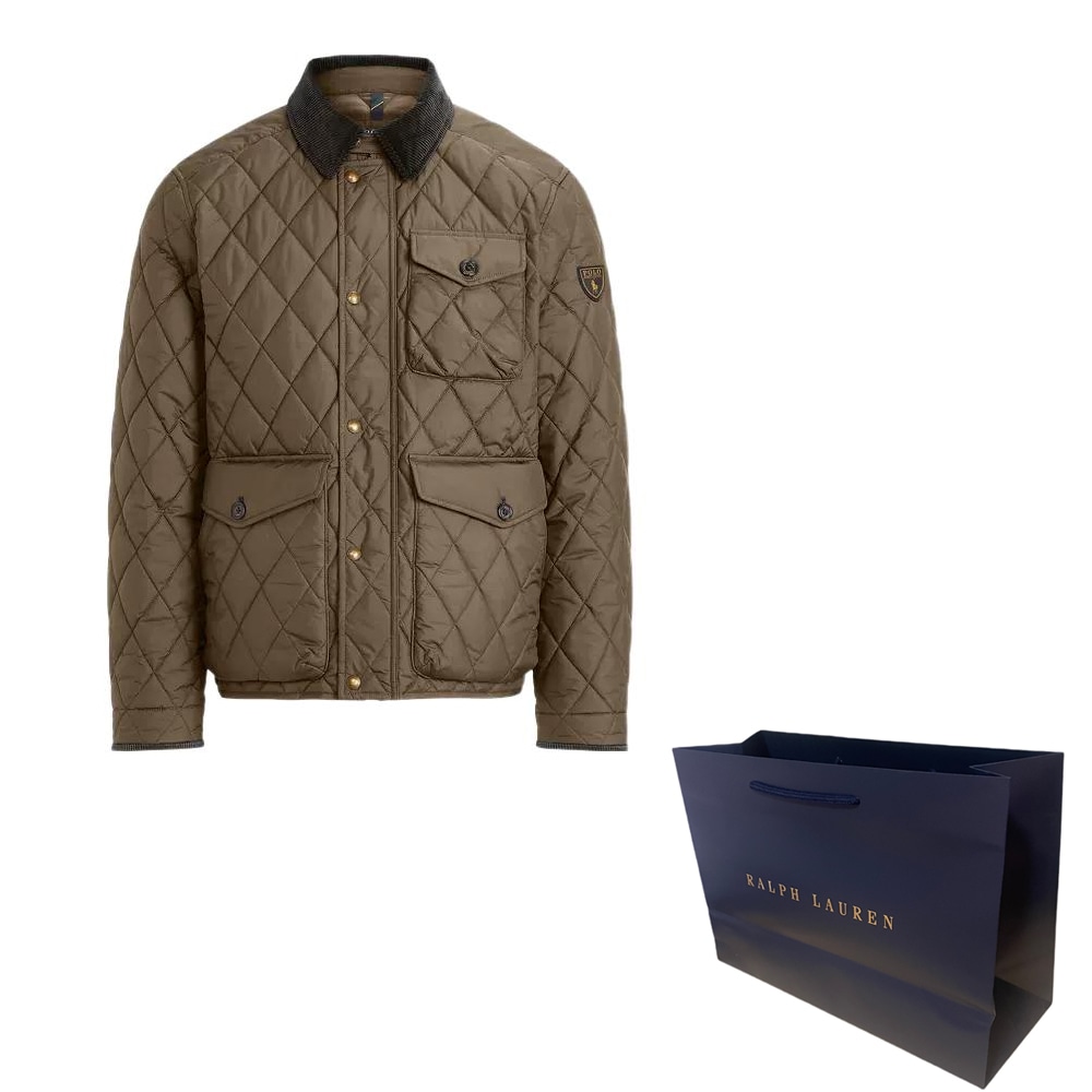 Polo Ralph Lauren Quilted Jacket Brown — фото 1