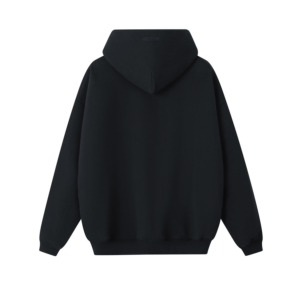 Fear Of God Essentials Essentials SS26 90'S HOODIE VINTAGE BLACK — фото 1