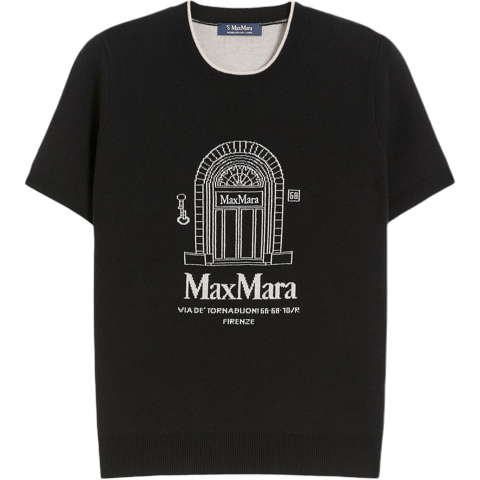 Футболка MaxMara S MAX MARA Smmeuforia T