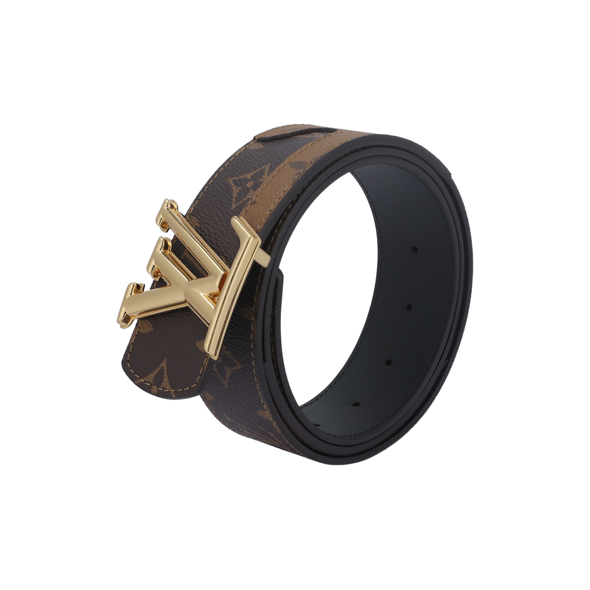 Louis Vuitton x Nigo Belt Brown/Black — фото 2