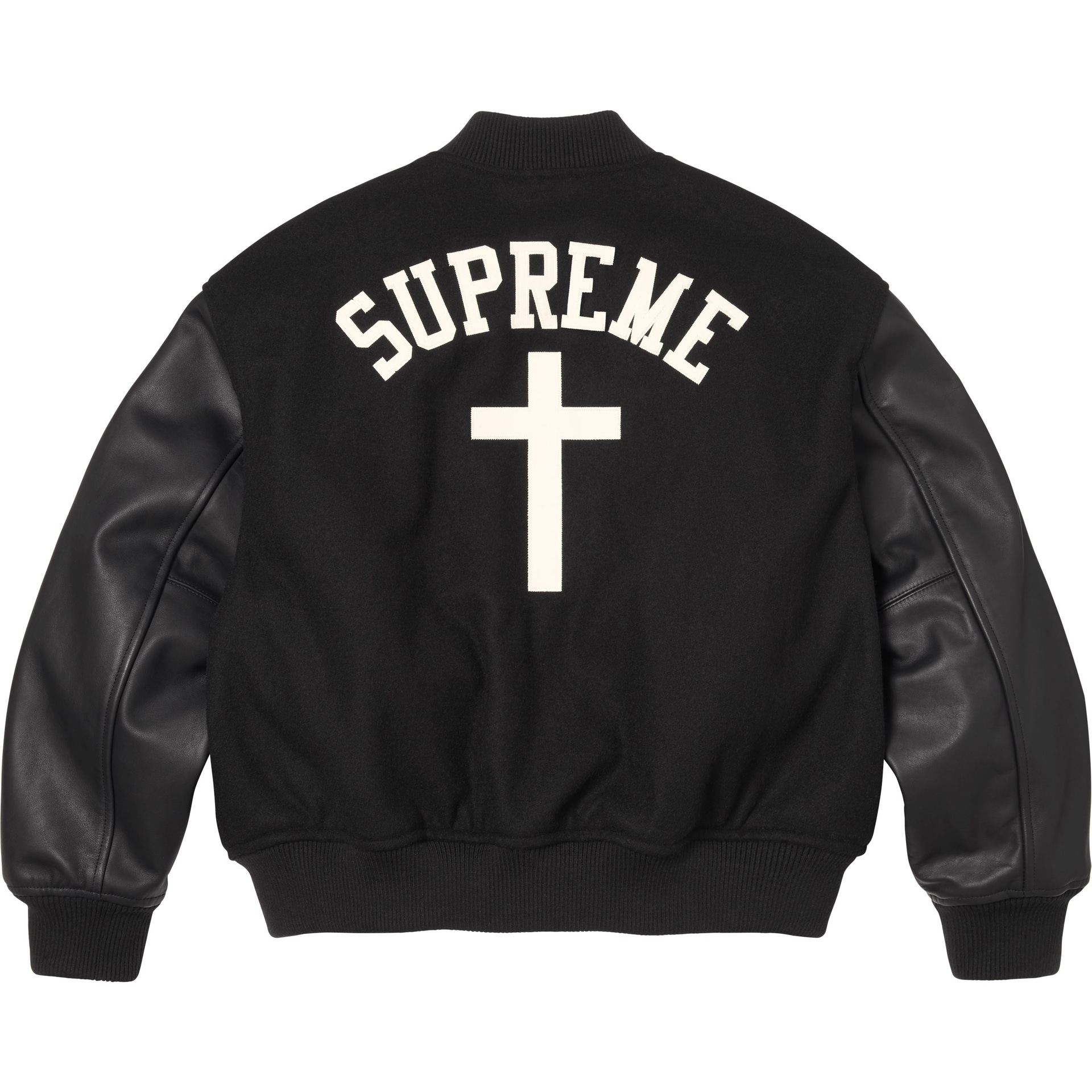 Supreme SS26 WEEK7 Cross Varsity Jacket