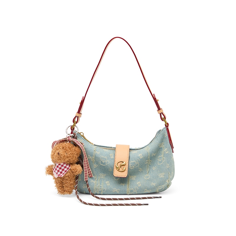 JACD Denim Shoulder Bag