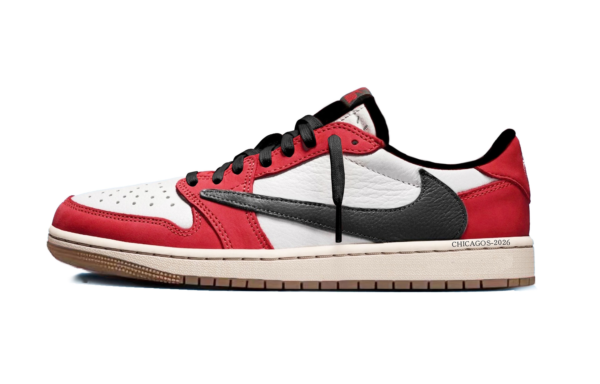 Travis Scott x Jordan Air Jordan 1 Low Chicago Reverse Swoosh