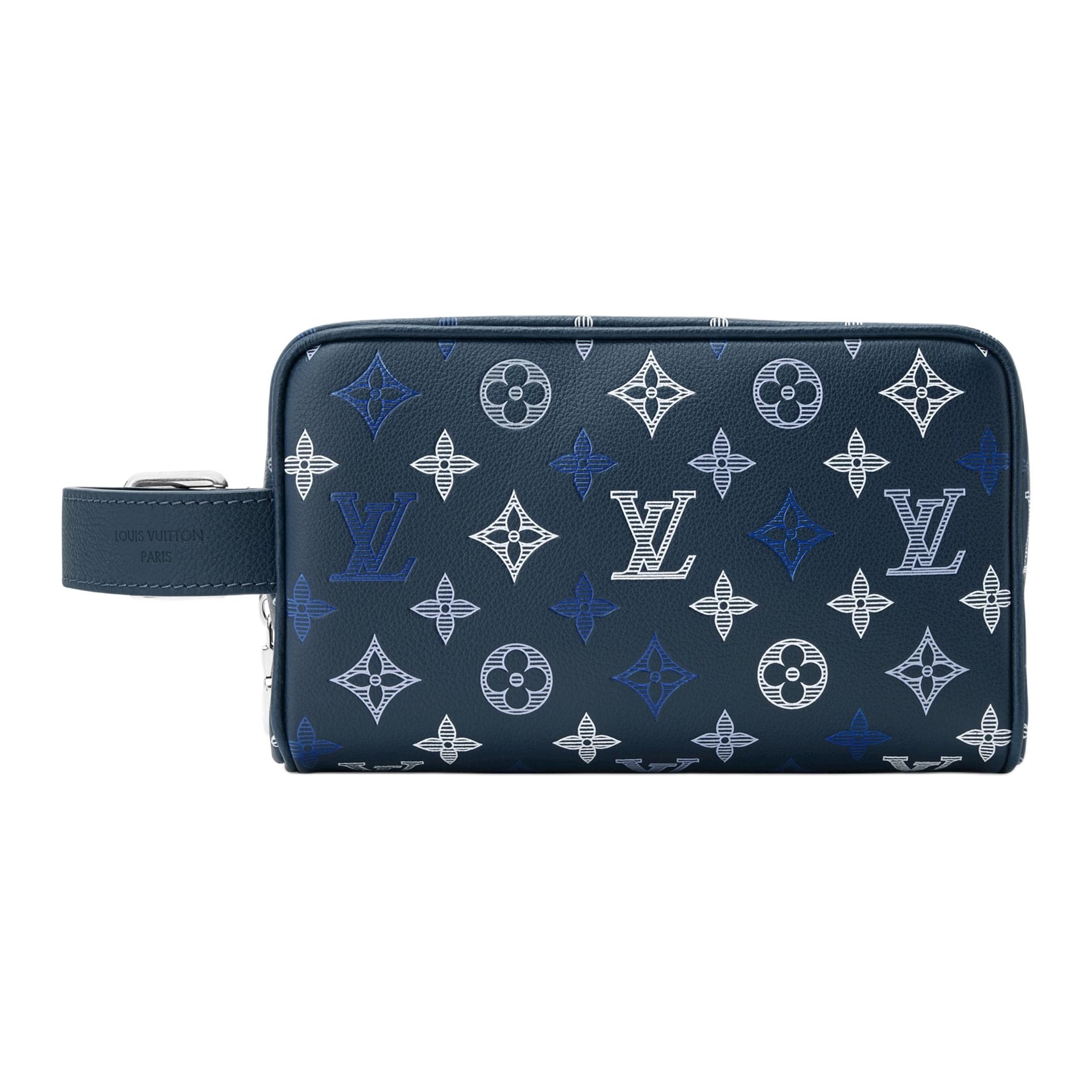 LOUIS VUITTON LOCKER DOPP KIT Monogram Shadow