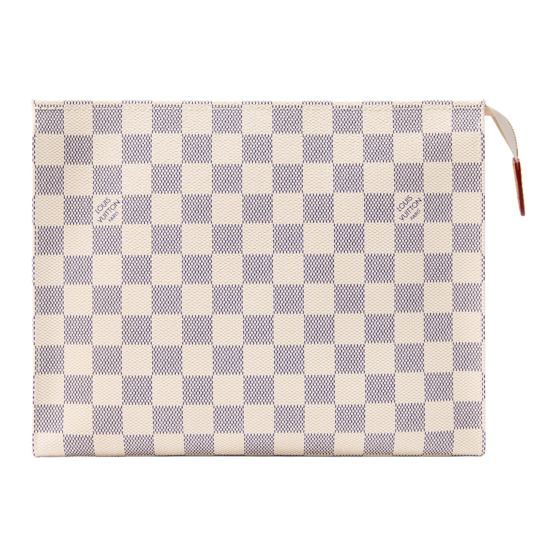 LOUIS VUITTON Poche Toilette Damier Azur