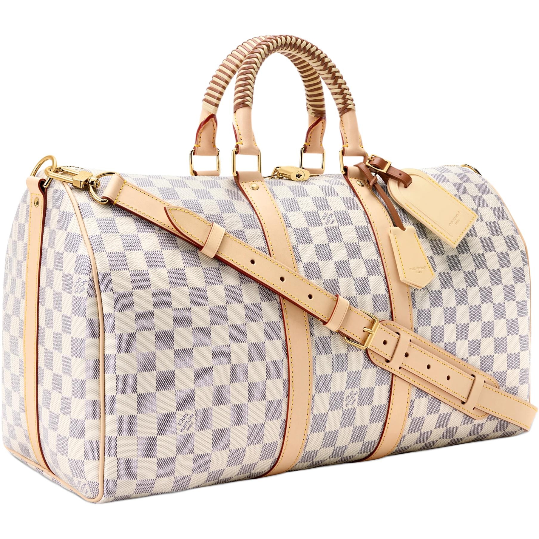 Louis Vuitton keepall BANDOULIRE 45 Damier Azur — фото 1