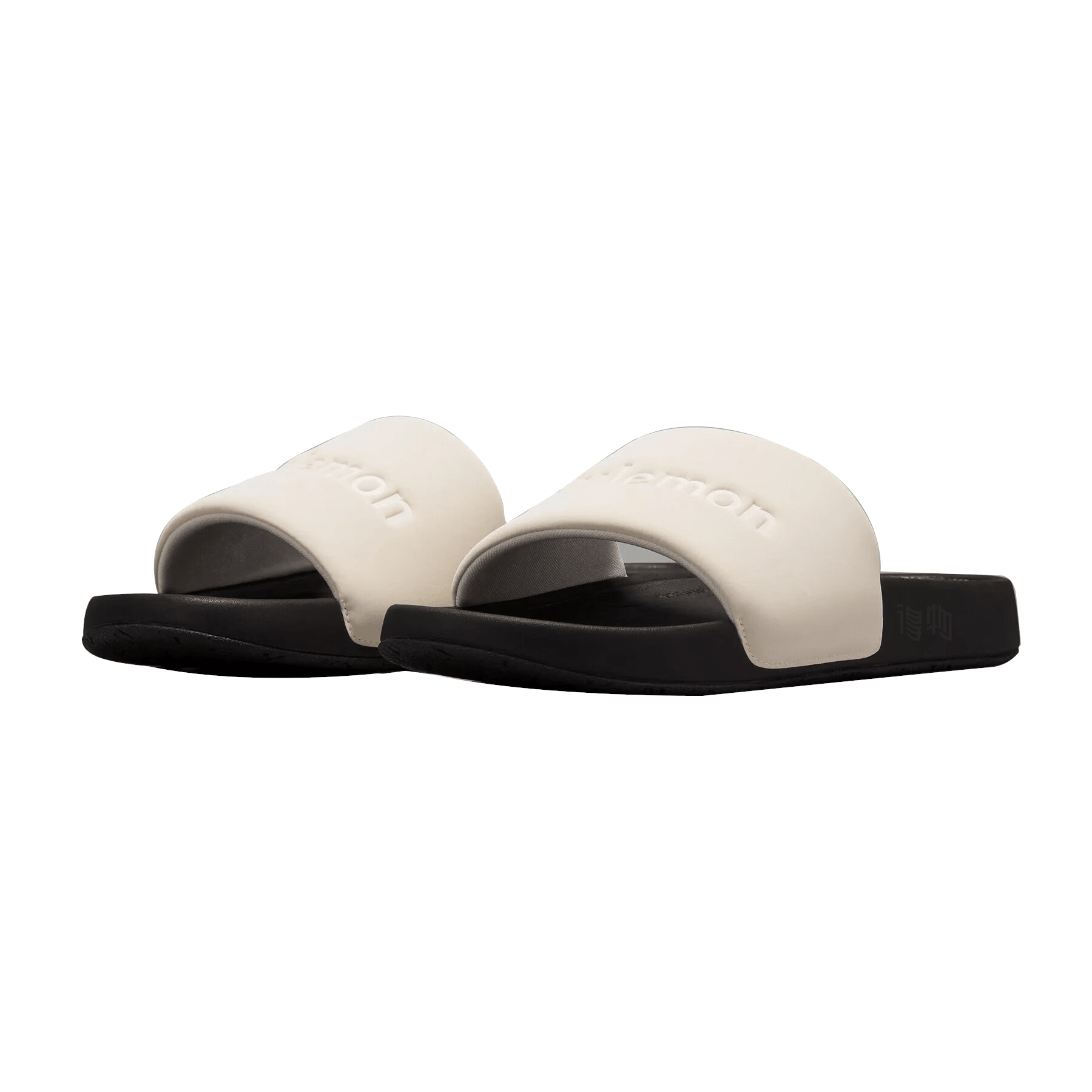 Lululemon Restfeel Slide White Black — фото 2
