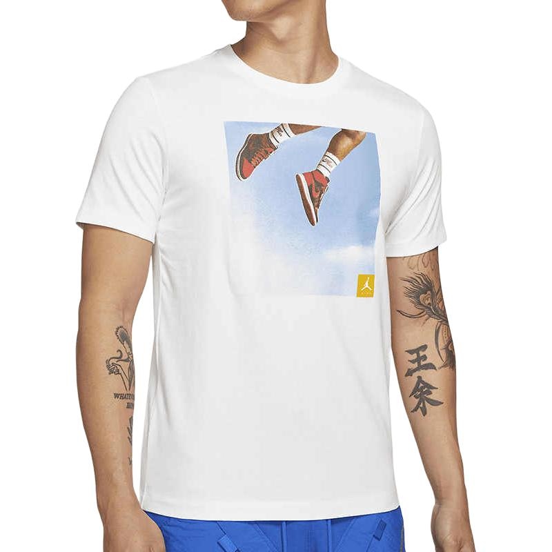Jordan T-Shirt White — фото 2
