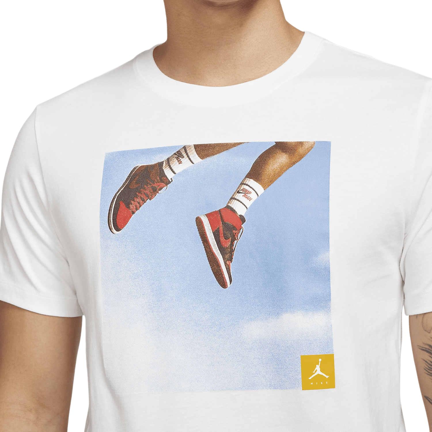 Jordan T-Shirt White — фото 4
