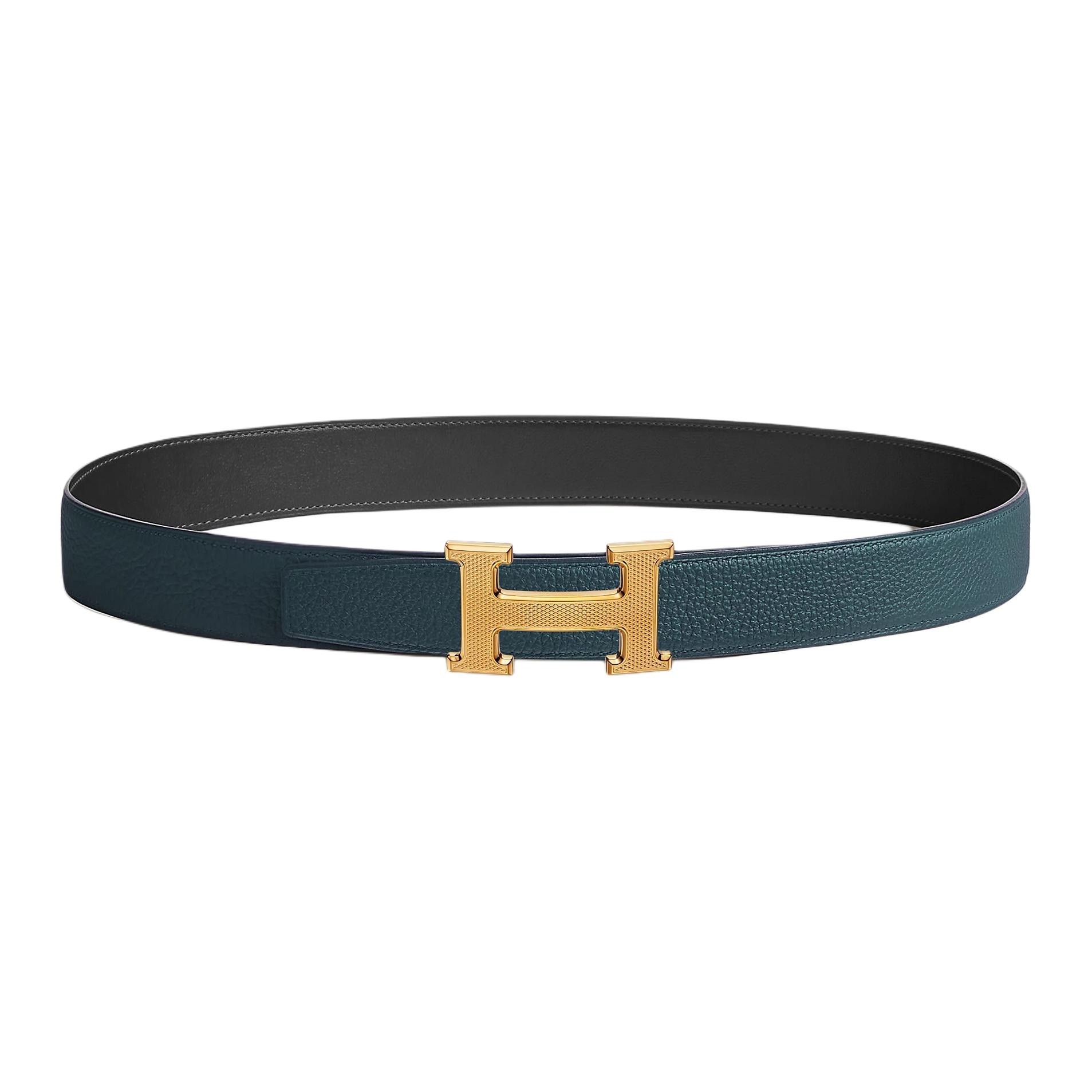 Hermes H Guillochee Belt — фото 1