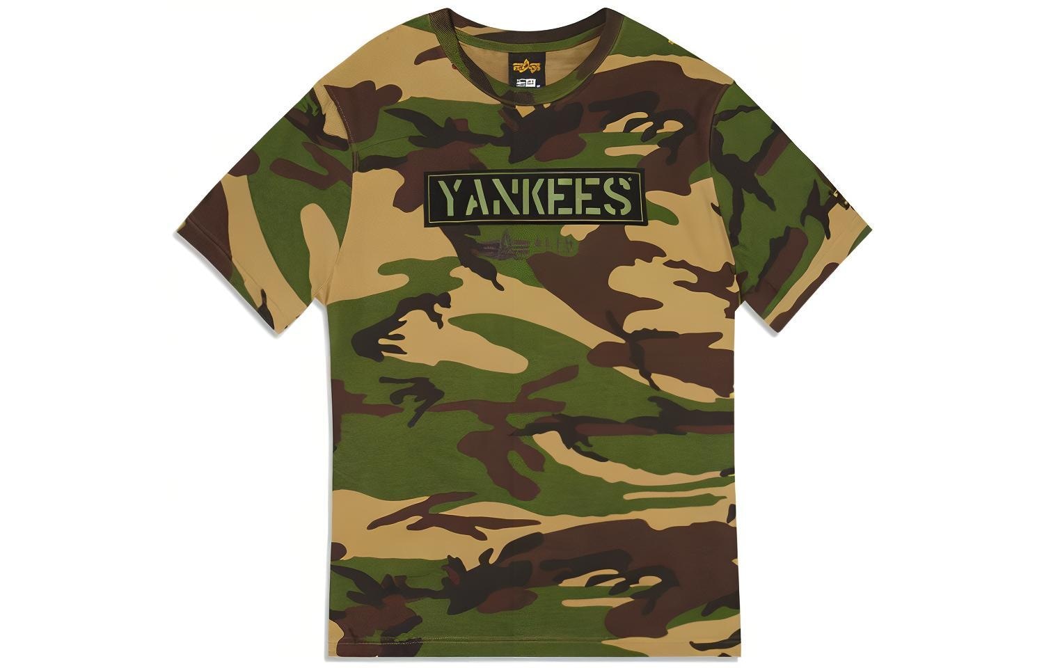 New Era x Alpha Industries New York Yankees Camo T-shirt