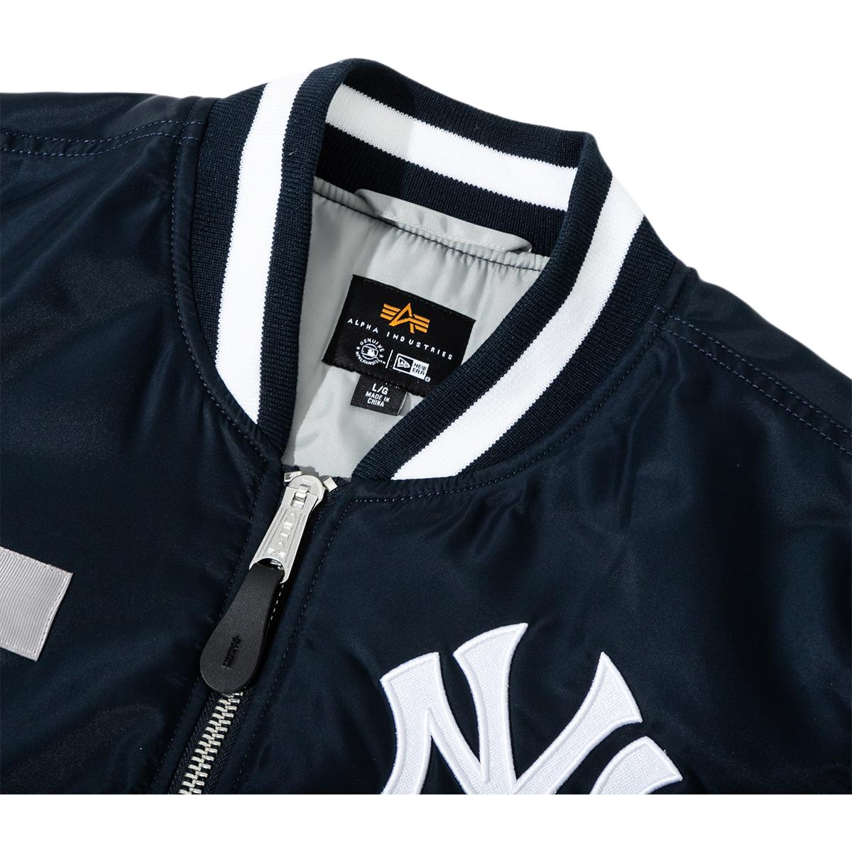 New Era Alpha Industries FW25 ALPHA M JKT2440 NEYYAN NVYWHI MLB — фото 3