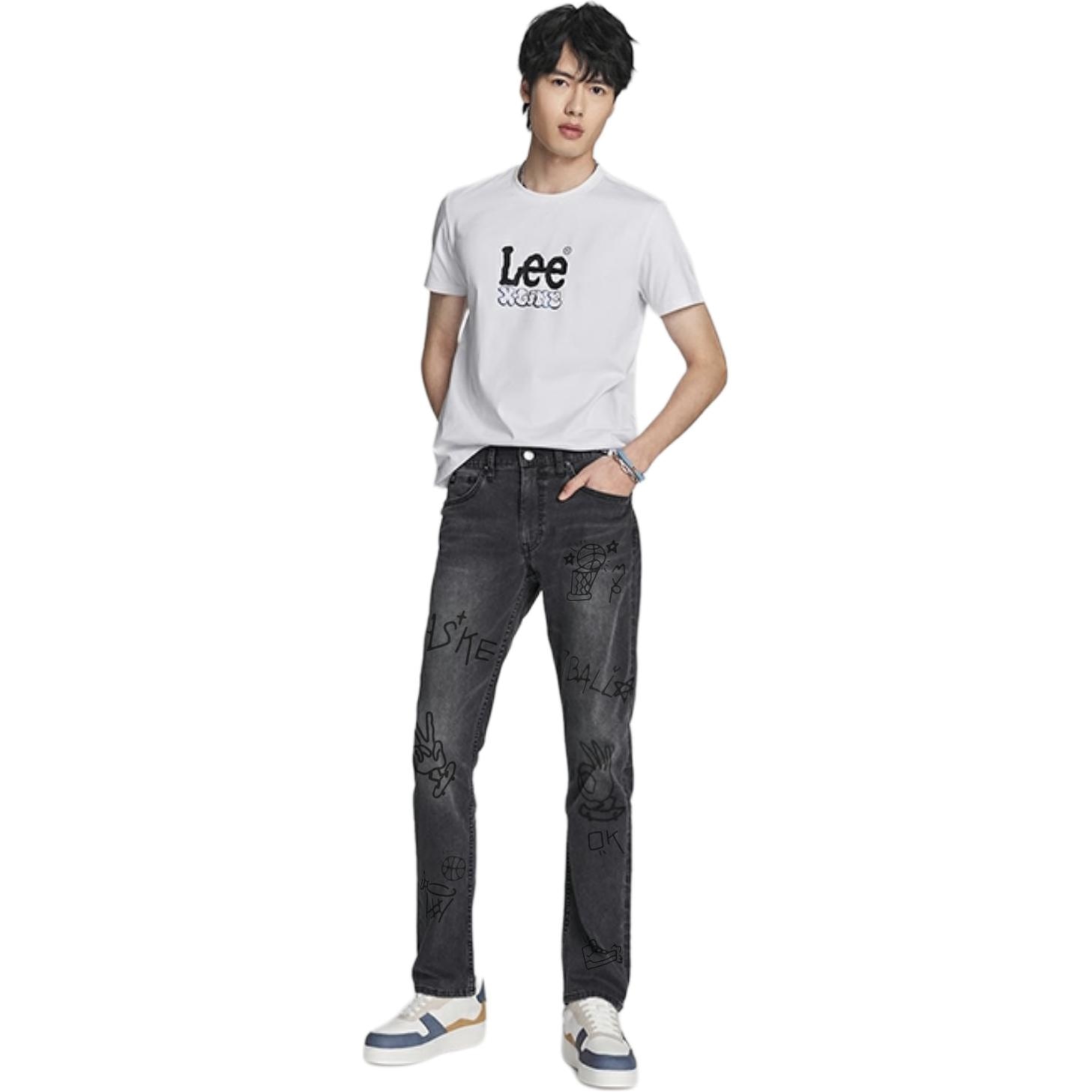 Lee 726 Hand-Painted Graffiti Basketball Jeans — фото 6