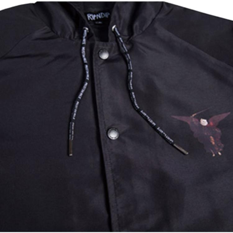 Ripndip Pope Flame Hoodie Black — фото 2